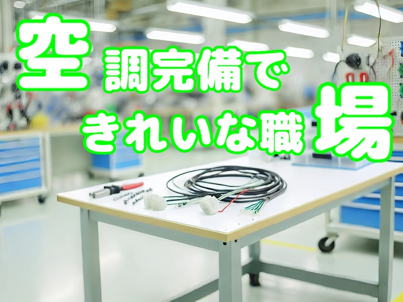 未経験OK｜空調完備、製造現場での組立、軽作業｜日勤や夜勤など時間選べる！ イメージ