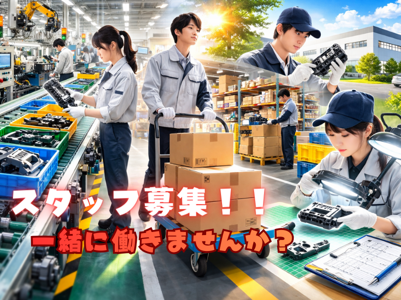 未経験大歓迎の大手工場内軽作業/運搬や検査など/土日休み/大型連休あり イメージ