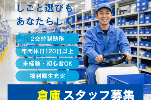 【岐阜県可児市】軽作業・運搬/安定の月給制/昇給・賞与あり イメージ